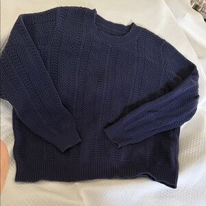 Joe Fresh 60% cotton 40% acrylic Knit Sweater Size Med